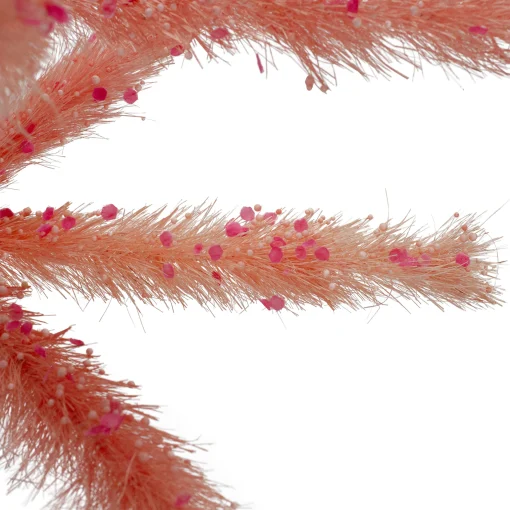 Northlight Pink Trees>2.5' Pastel Peach Sisal Pine Artificial Easter Tree
