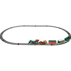 Trains*Northlight 30 Pc Battery Operated Lighted And Animated Classic Christmas Train Set With Music