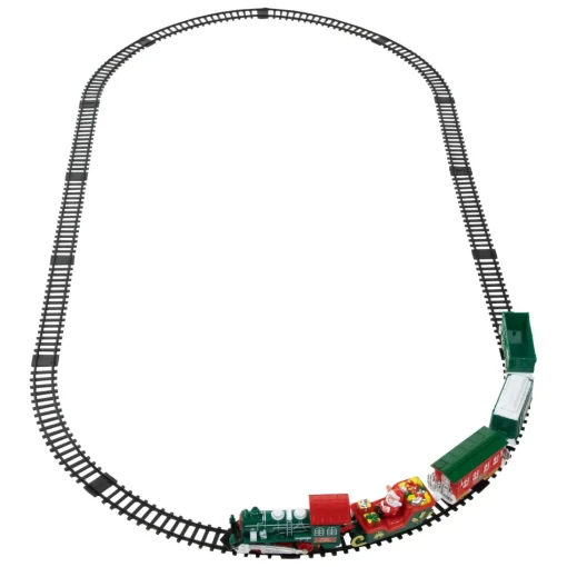 Trains*Northlight 30 Pc Battery Operated Lighted And Animated Classic Christmas Train Set With Music