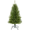CC Christmas Decor Unlit Traditional Trees>4' Pencil Fraser Fir Artificial Christmas Tree With Stand, Unlit