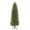 CC Christmas Decor Unlit Traditional Trees>9' Pencil Fraser Fir Artificial Christmas Tree With Stand, Unlit