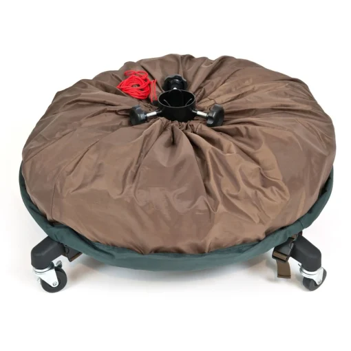 Tree Storage*Tree Keeper 80" Pine Green Large Girth Upright Christmas Tree Storage Bag With Rolling Tree Stand
