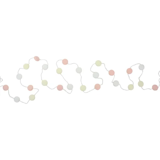 Specialty Garland*Roman 9' Pink And White Candy Novelty Christmas Garland - Unlit
