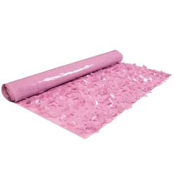 Showdown Displays 15' Pink Contemporary Floral Sheeting Party Streamers
