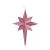 DAK Stars>20" Pink Glittered Bethlehem Star Shatterproof Christmas Ornament