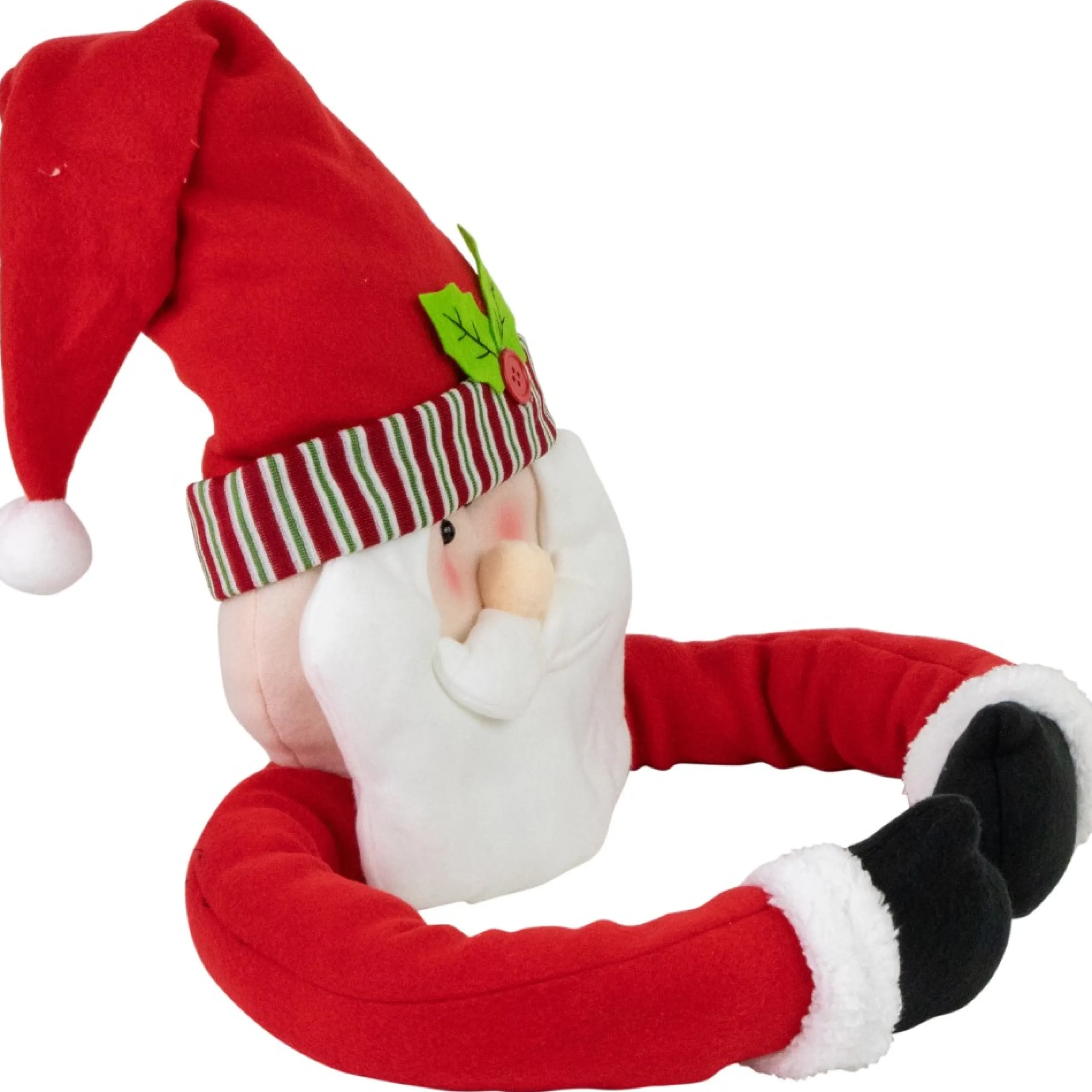 Santa Tree Toppers*Northlight 27" Plush Santa Claus Christmas Tree Topper, Unlit