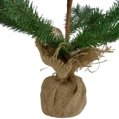 Northlight 2.5 Feet Tall And Smaller></noscript>2' Ponderosa Pine Artificial Christmas Tree Jute Base Decoration – Unlit