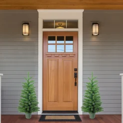Northlight 3 And 3.5 Feet Tall>3' Potted Norway Spruce Medium Artificial Christmas Tree - Unlit