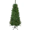 Northlight 6 And 6.5 Feet Tall>6' Pre-Lit Alberta Pine Slim Artificial Christmas Tree - Multi Lights