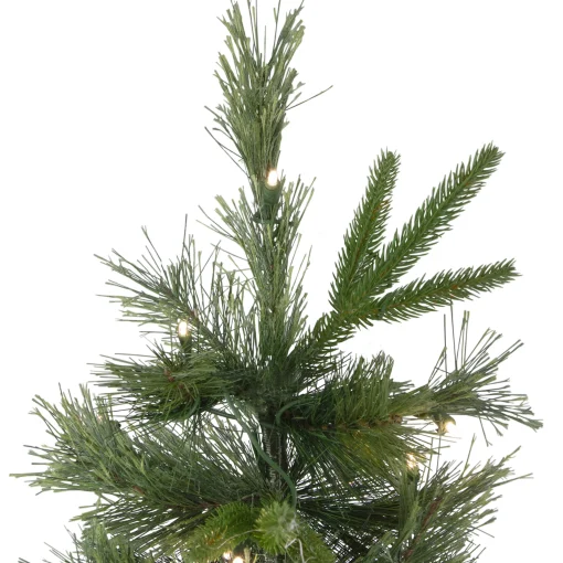Northlight 9 And 9.5 Feet Tall>9.5' Pre-Lit Ashcroft Cashmere Pine Artificial Christmas Tree - Warm White Led Lights