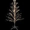 Northlight Twig Trees>4' Pre-Lit Cascade Twig Tree Outdoor Christmas Decoration - Clear Lights