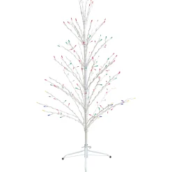 Northlight Yard Art Trees></noscript>4' Pre-Lit Christmas Cascade Twig Tree Outdoor Decoration - Multi Lights