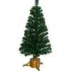 Northlight 4 And 4.5 Feet Tall>4' Pre-Lit Color Changing Fiber Optic Artificial Christmas Tree