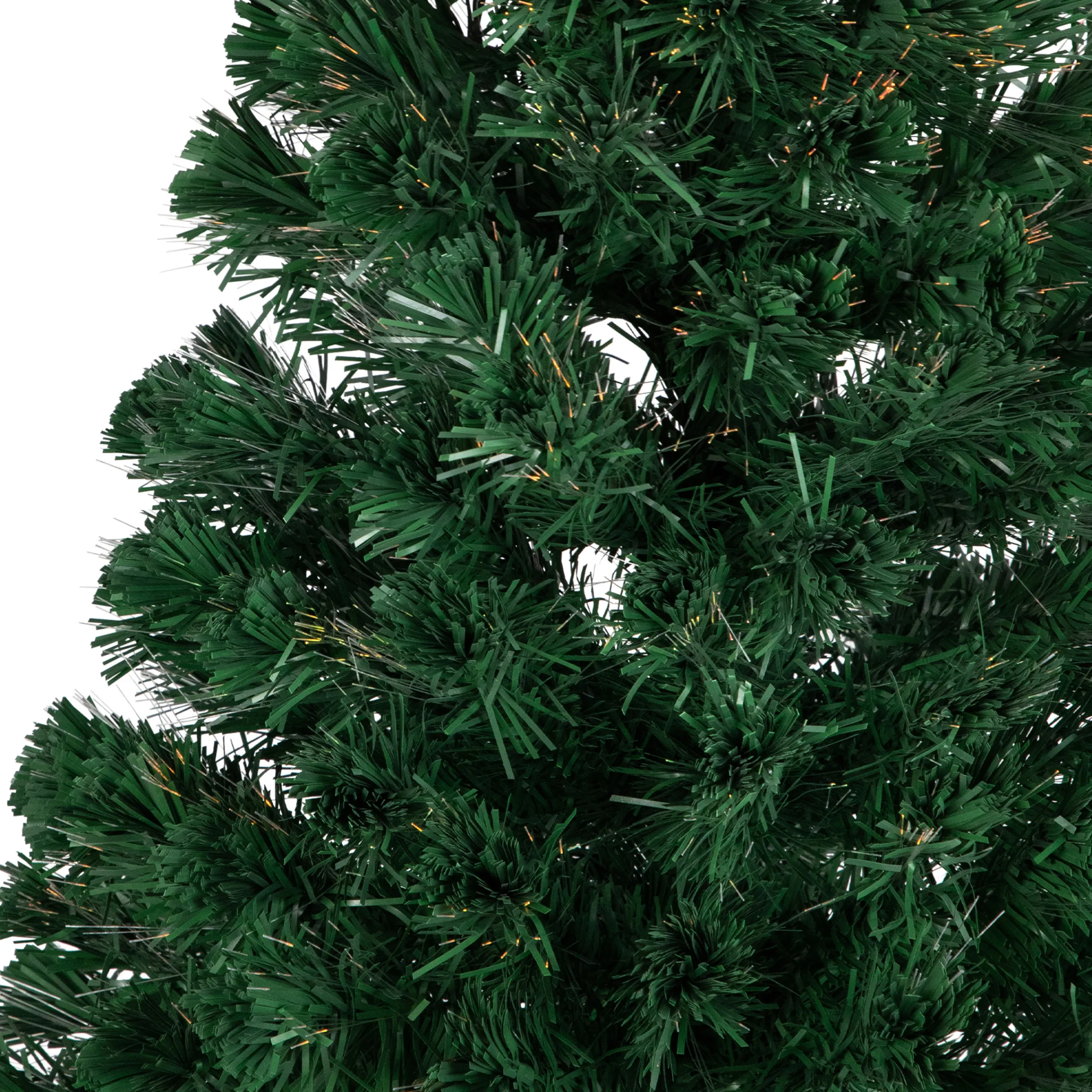 Northlight 4 And 4.5 Feet Tall>4' Pre-Lit Color Changing Fiber Optic Artificial Christmas Tree