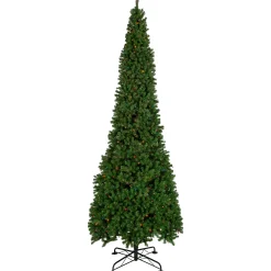 Northlight 15 Feet And Taller>16' Pre-Lit Commercial Pendleton Spruce Slim Artificial Christmas Tree, Multicolor Lights
