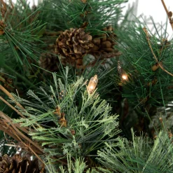 Northlight Wall Trees></noscript>2' Pre-Lit Country Mixed Pine Artificial Christmas Wall Tree - Clear Lights