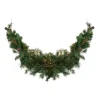 Pre-Lit Swags*Northlight 6' Pre-Lit Country Mixed Pine Artificial Christmas Swag - Clear Lights