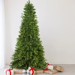 Northlight 10 To 14 Feet Tall>10' Pre-Lit Everett Pine Slim Artificial Christmas Tree, Clear Lights