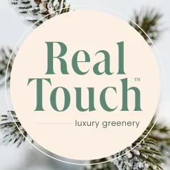 Northlight Pre-Lit Traditional Trees></noscript>7.5' Pre-Lit Flocked Rosemary Emerald Angel Pine Artificial Christmas Tree - Clear Led Lights