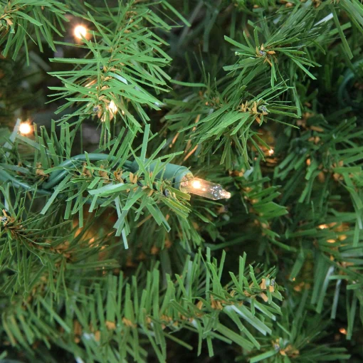 Northlight 6 And 6.5 Feet Tall>6.5' Pre-Lit Full Artificial Northern Pine Christmas Tree - Clear Lights