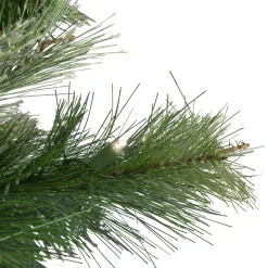 Northlight 4 And 4.5 Feet Tall>4.5' Pre-Lit Full Ashcroft Cashmere Pine Artificial Christmas Tree, Warm Clear Led Lights