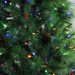 Northlight 7 And 7.5 Feet Tall></noscript>7.5' Pre-Lit Full Denali Mixed Pine Artificial Christmas Tree - Dual Led Lights