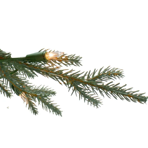 Northlight 4 And 4.5 Feet Tall>4.5' Pre-Lit Full Fairbanks Alpine Artificial Christmas Tree - Clear Lights