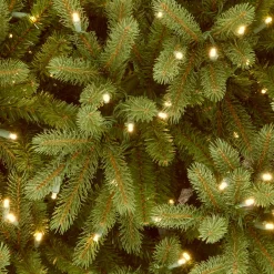 National Tree Company 10 To 14 Feet Tall></noscript>12' Pre-Lit Full Jersey Fraser Artificial Christmas Tree, Clear Lights