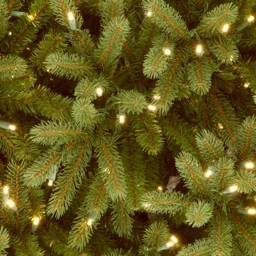 National Tree Company 10 To 14 Feet Tall>12' Pre-Lit Full Jersey Fraser Artificial Christmas Tree, Clear Lights