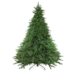 Northlight 9 And 9.5 Feet Tall>9' Pre-Lit Full Minnesota Balsam Fir Artificial Christmas Tree - Clear Led Lights