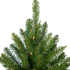 Northlight 7 And 7.5 Feet Tall></noscript>7.5' Pre-Lit Full Northern Pine Artificial Christmas Tree, Clear Lights