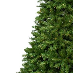 Northlight 7 And 7.5 Feet Tall></noscript>7.5' Pre-Lit Full Northern Pine Artificial Christmas Tree, Clear Lights