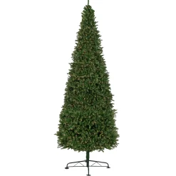 Northlight Pre-Lit Traditional Trees>15' Pre-Lit Genoa Fraser Fir Slim Artificial Christmas Tree, Clear Lights