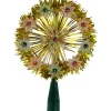 Snowflake Tree Toppers*Northlight 7" Pre-Lit Gold Snowflake Starburst Christmas Tree Topper - Clear Lights