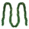 Pre-Lit Garland*Brite Star 12' Pre-Lit Green Pine Artificial Christmas Garland - Clear Lights