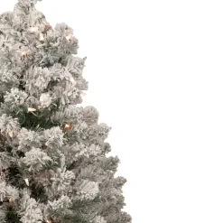 Northlight 3 And 3.5 Feet Tall></noscript>3' Pre-Lit Heavily Flocked Madison Pine Medium Artificial Christmas Tree, Clear Lights