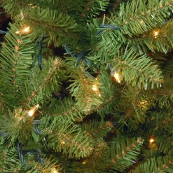 National Tree Company 4 And 4.5 Feet Tall></noscript>4.5' Pre-Lit Kingswood Fir Pencil Artificial Christmas Tree, Clear Lights