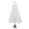 Northlight 4 And 4.5 Feet Tall>4' Pre-Lit Led Color Changing Fiber Optic Artificial Christmas Tree