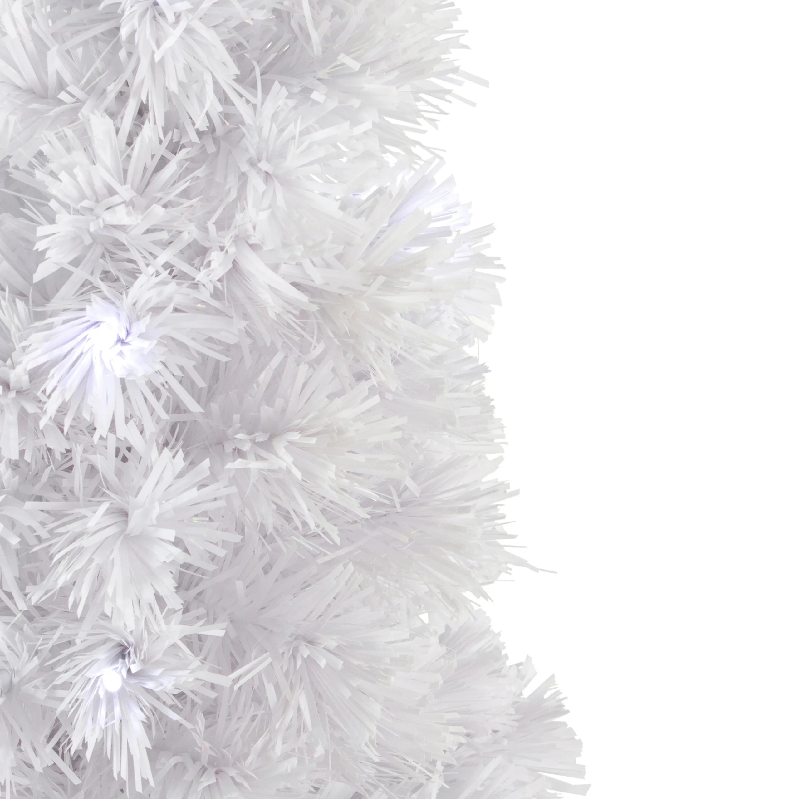 Northlight 4 And 4.5 Feet Tall>4' Pre-Lit Led Color Changing Fiber Optic Artificial Christmas Tree