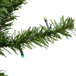 Northlight 3 And 3.5 Feet Tall></noscript>3' Pre-Lit Led Medium Canadian Pine Artificial Christmas Tree - Multicolor Lights