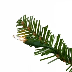 Northlight 7 And 7.5 Feet Tall></noscript>7' Pre-Lit Medium Alpine Artificial Christmas Tree, Clear Lights