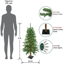 Northlight 4 And 4.5 Feet Tall><noscript><img width=