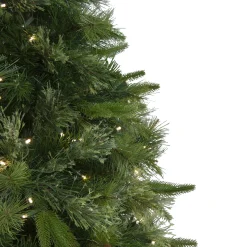 Northlight 7 And 7.5 Feet Tall></noscript>7.5' Pre-Lit Medium Ashcroft Cashmere Pine Artificial Christmas Tree - Warm White Led Lights