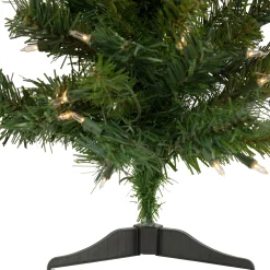 Northlight 2.5 Feet Tall And Smaller></noscript>2' Pre-Lit Medium Aspen Pine Artificial Christmas Tree, Clear Lights