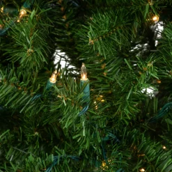 Northlight 6 And 6.5 Feet Tall></noscript>6' Pre-Lit Medium Balsam Pine Artificial Christmas Tree, Clear Lights