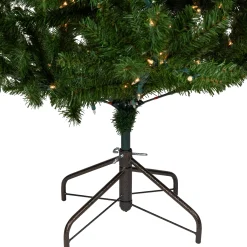 Northlight 6 And 6.5 Feet Tall></noscript>6' Pre-Lit Medium Balsam Pine Artificial Christmas Tree, Clear Lights