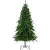 Northlight 9 And 9.5 Feet Tall>9' Pre-Lit Medium Eden Spruce Artificial Christmas Tree - Clear Lights