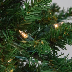 Northlight 9 And 9.5 Feet Tall>9' Pre-Lit Medium Eden Spruce Artificial Christmas Tree - Clear Lights