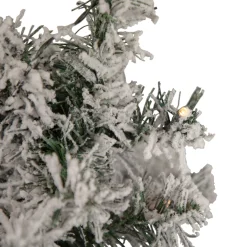 Northlight 2.5 Feet Tall And Smaller></noscript>2' Pre-Lit Medium Flocked Bristol Pine Artificial Christmas Tree - Warm Clear Led Lights