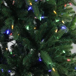 Northlight 6 And 6.5 Feet Tall></noscript>6.5' Pre-Lit Medium Instant-Connect Noble Fir Artificial Christmas Tree - Dual Led Lights